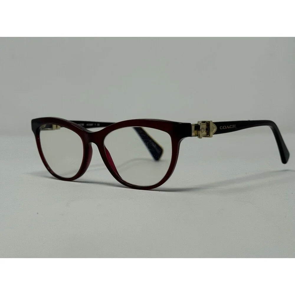 Coach Eyeglass Frames HC6087T 51-16-135 Burgundy 5393